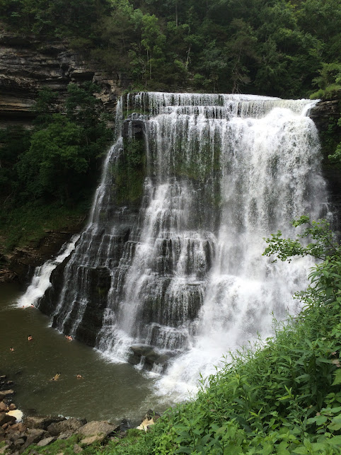 Burgess Falls - midview